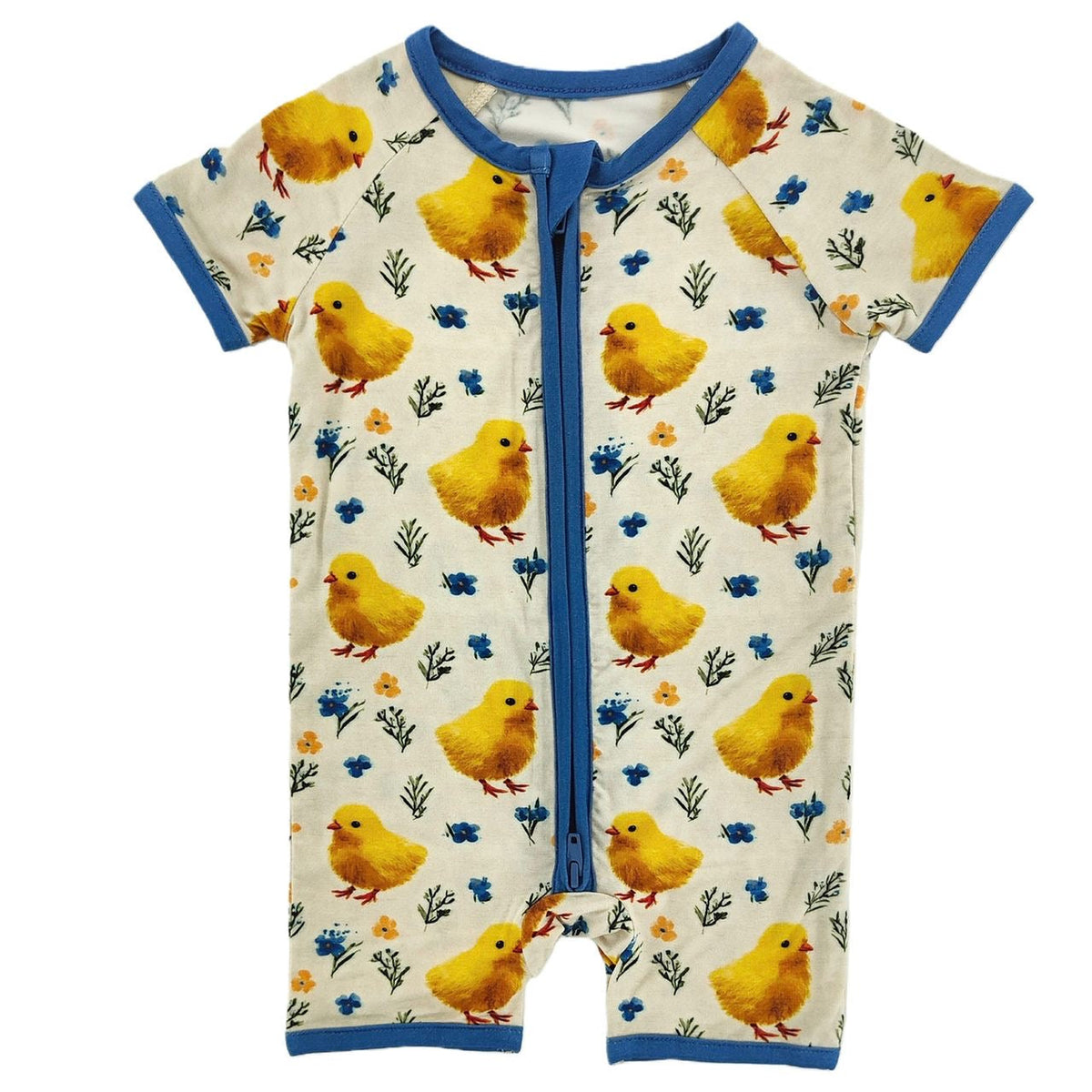 Wildflower Chicks Bamboo Short Romper