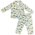 Construction Crew Bamboo Button Up Set