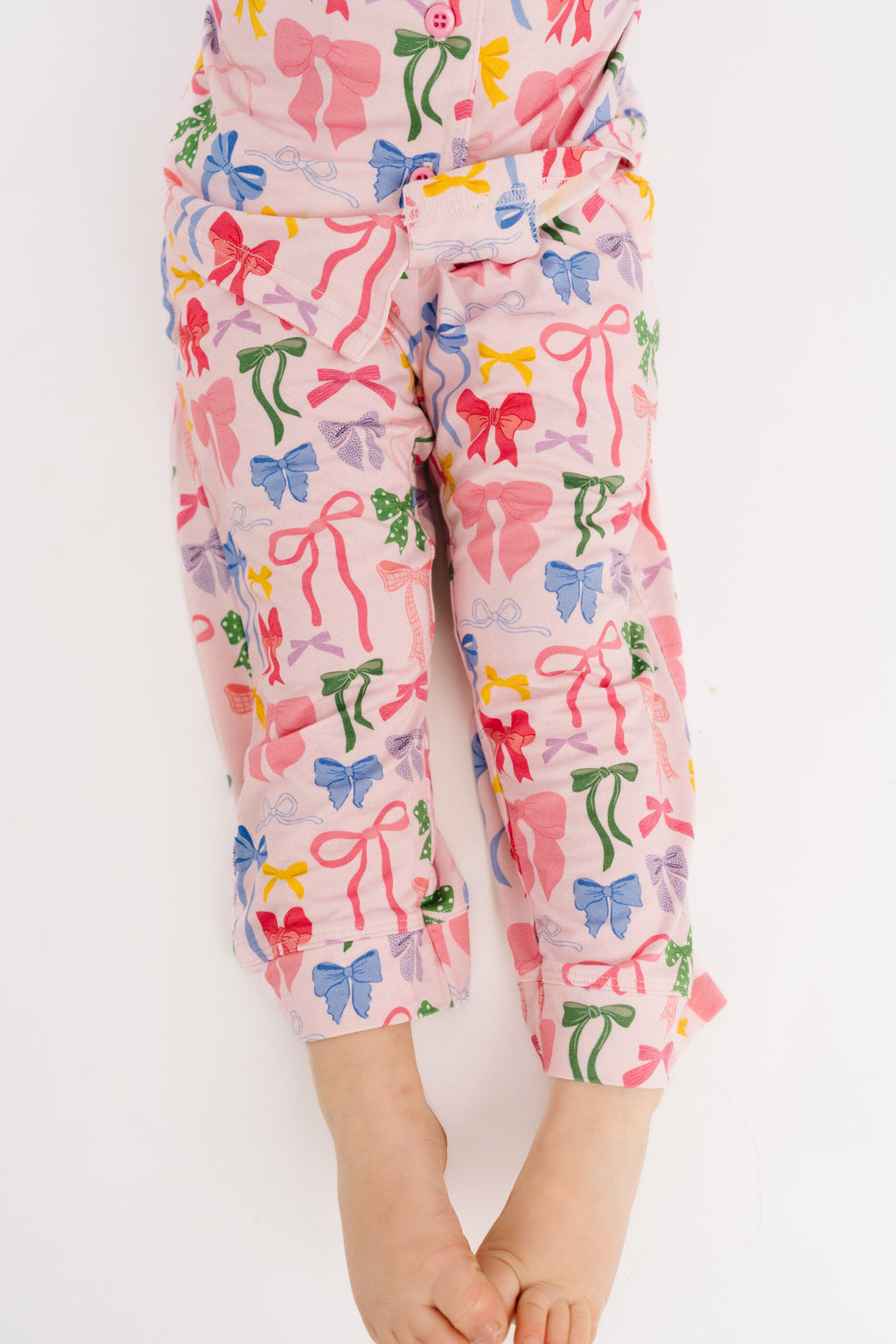 Bow Collection Bamboo Button Up Set