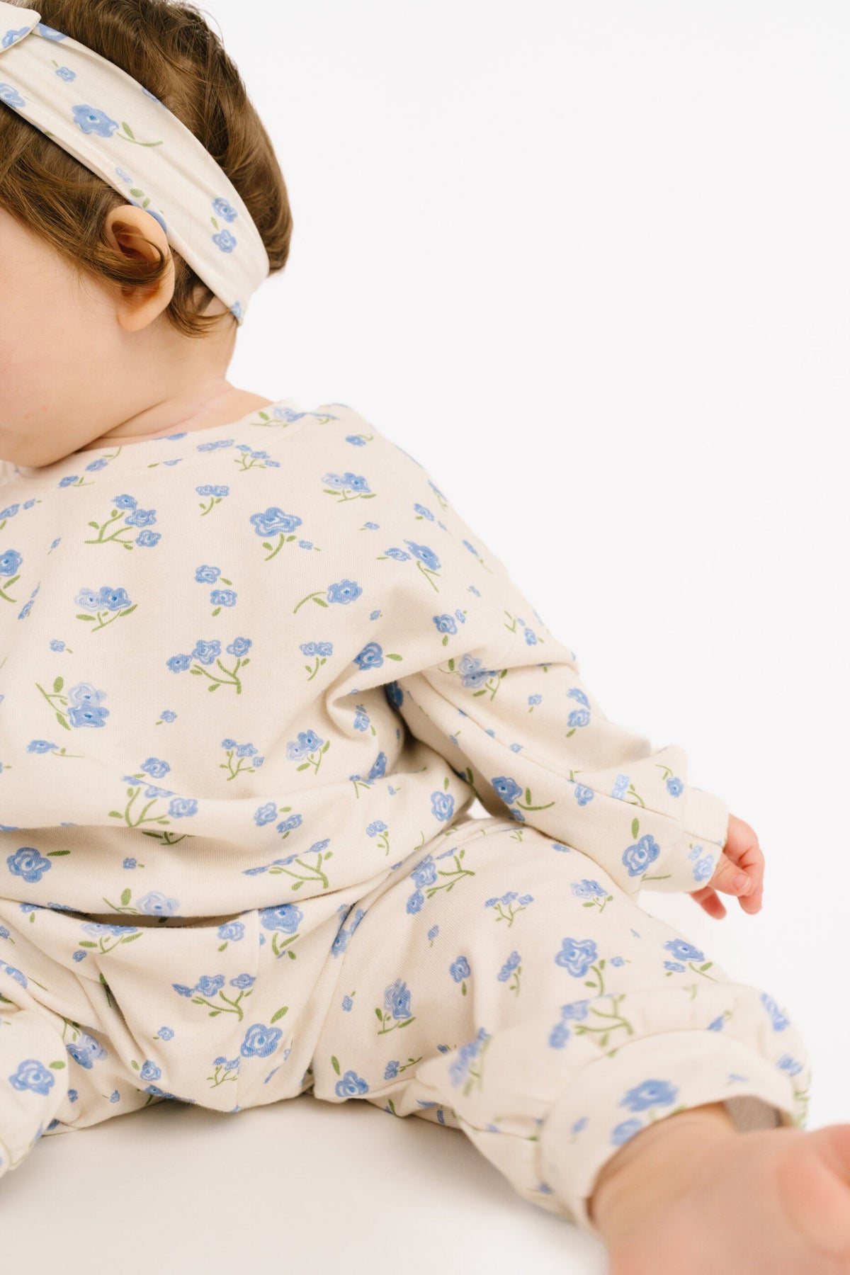 Blue Blooms Sweatsuit