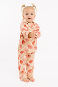 Peony Kid Long Sleeve Bamboo Button Up Set