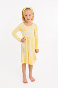 Sunny Meadow Stripe Bamboo Dress