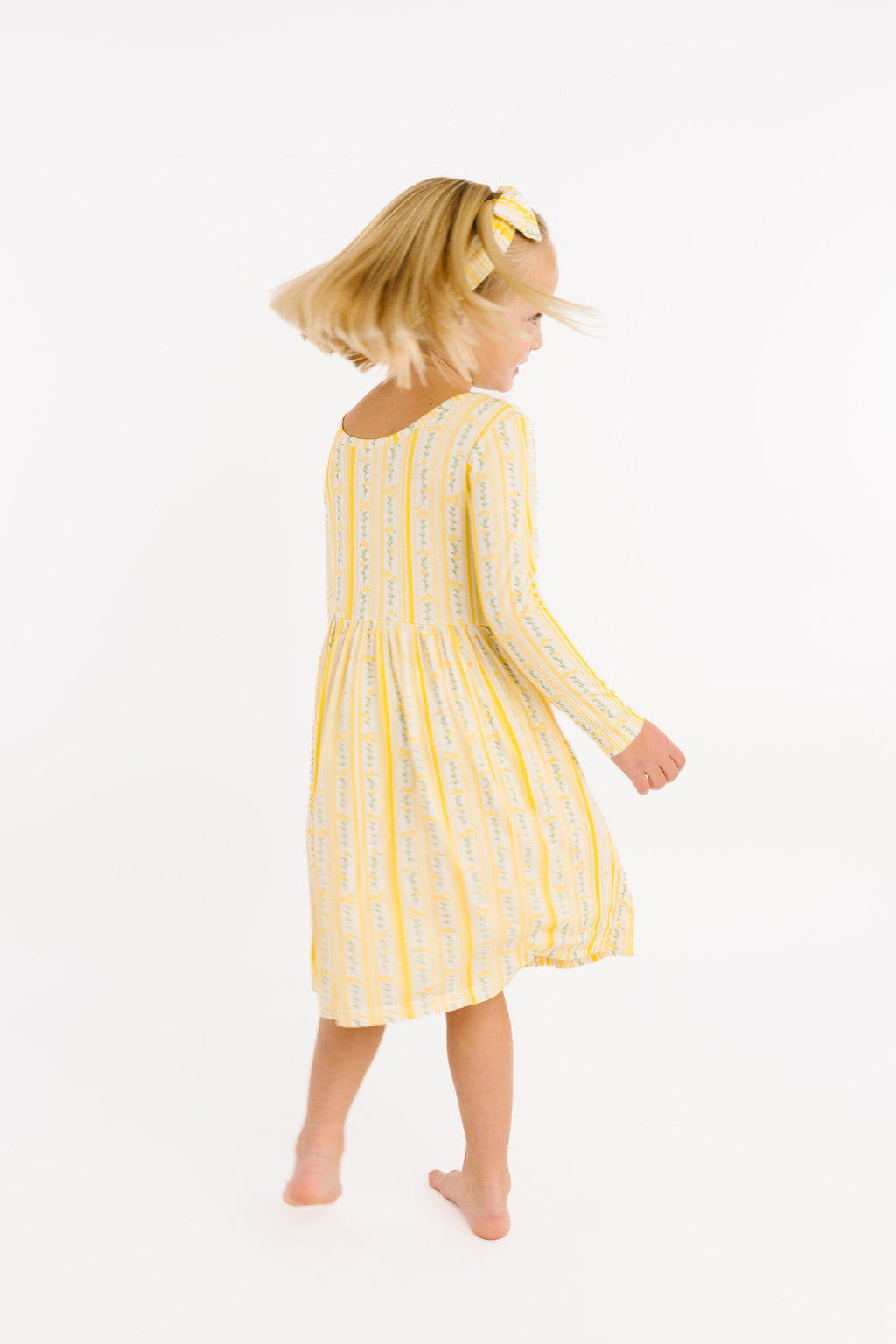 Sunny Meadow Stripe Bamboo Dress