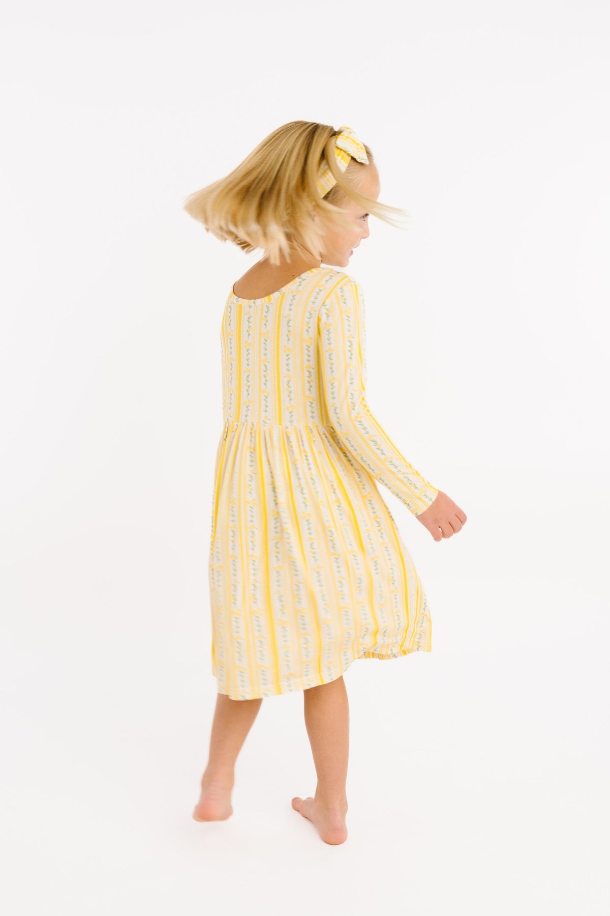Sunny Meadow Stripe Bamboo Dress