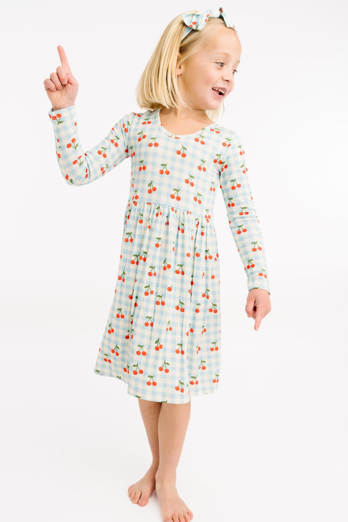 Cherry Picnic Bamboo Dress
