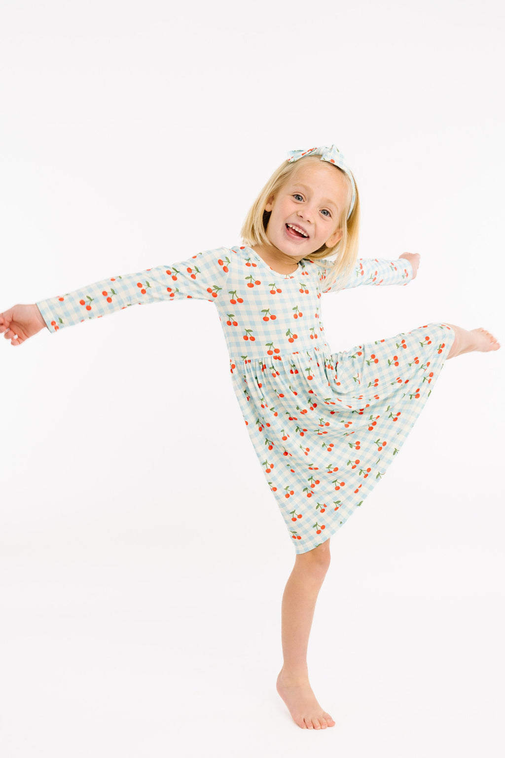 Cherry Picnic Bamboo Dress