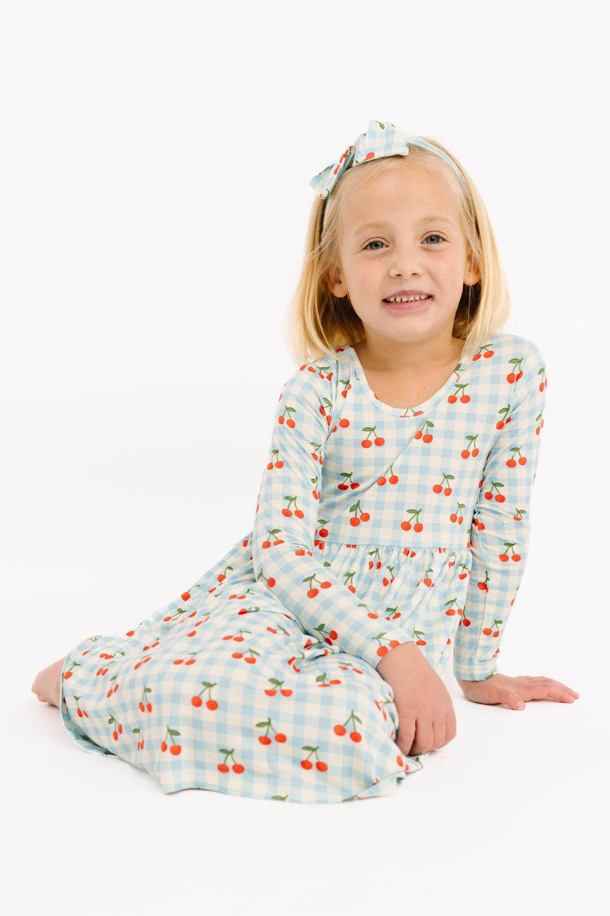 Cherry Picnic Bamboo Dress