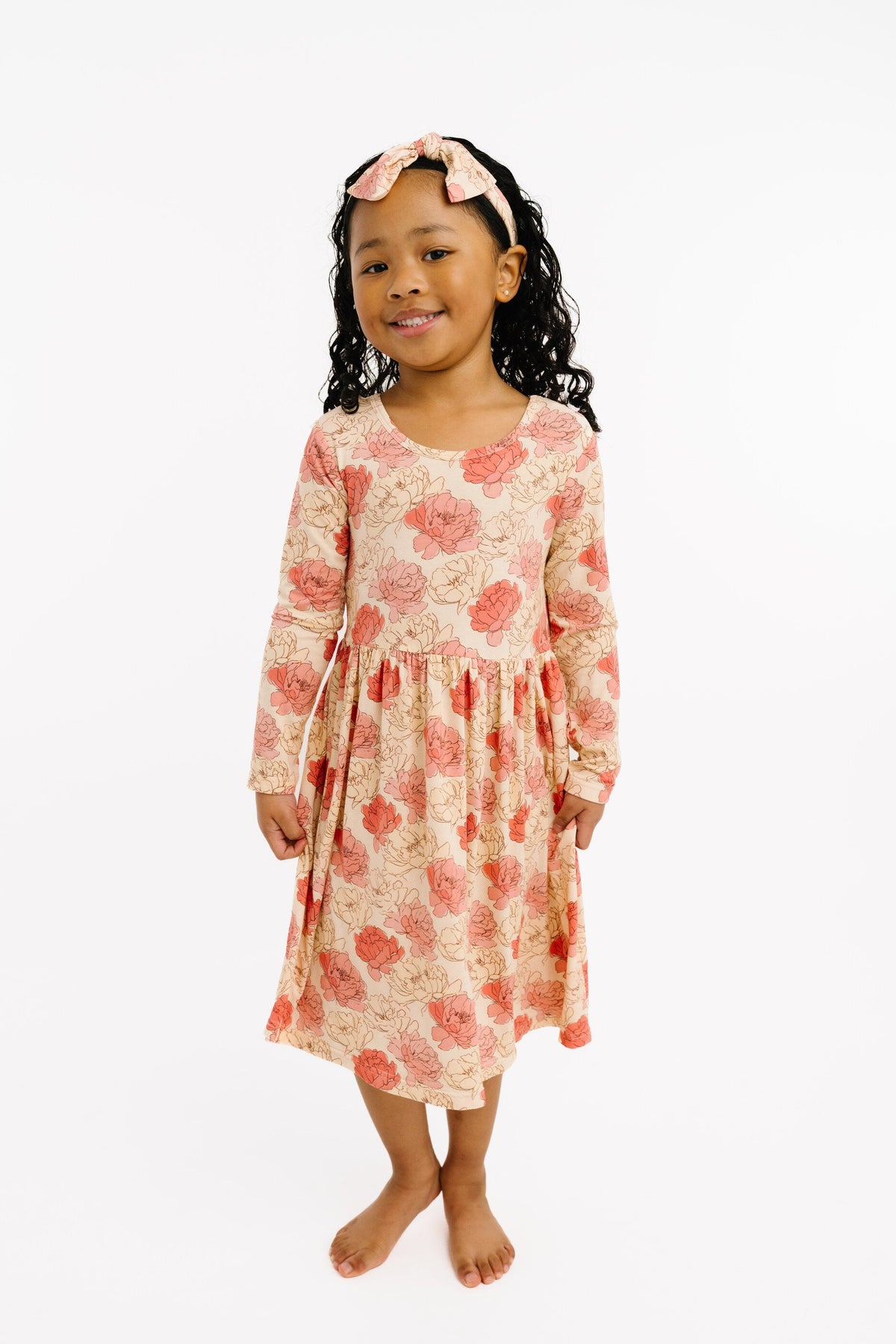 Peony Bamboo Dress