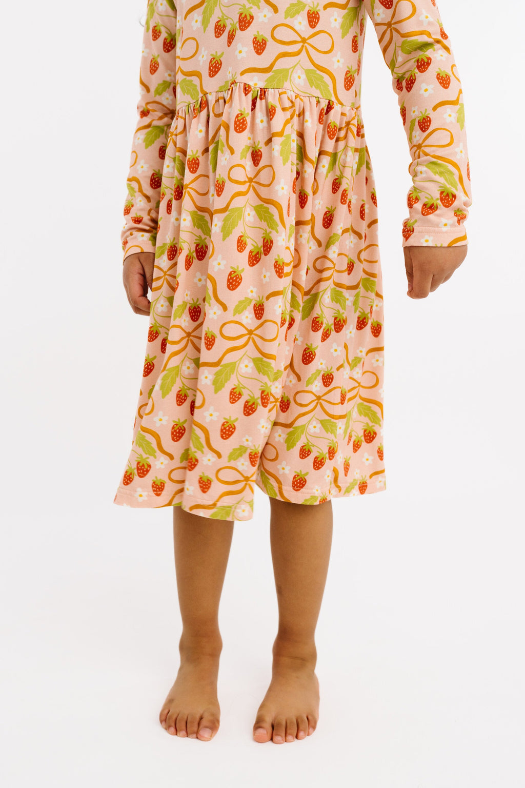 Sweet Strawberry Bamboo Dress