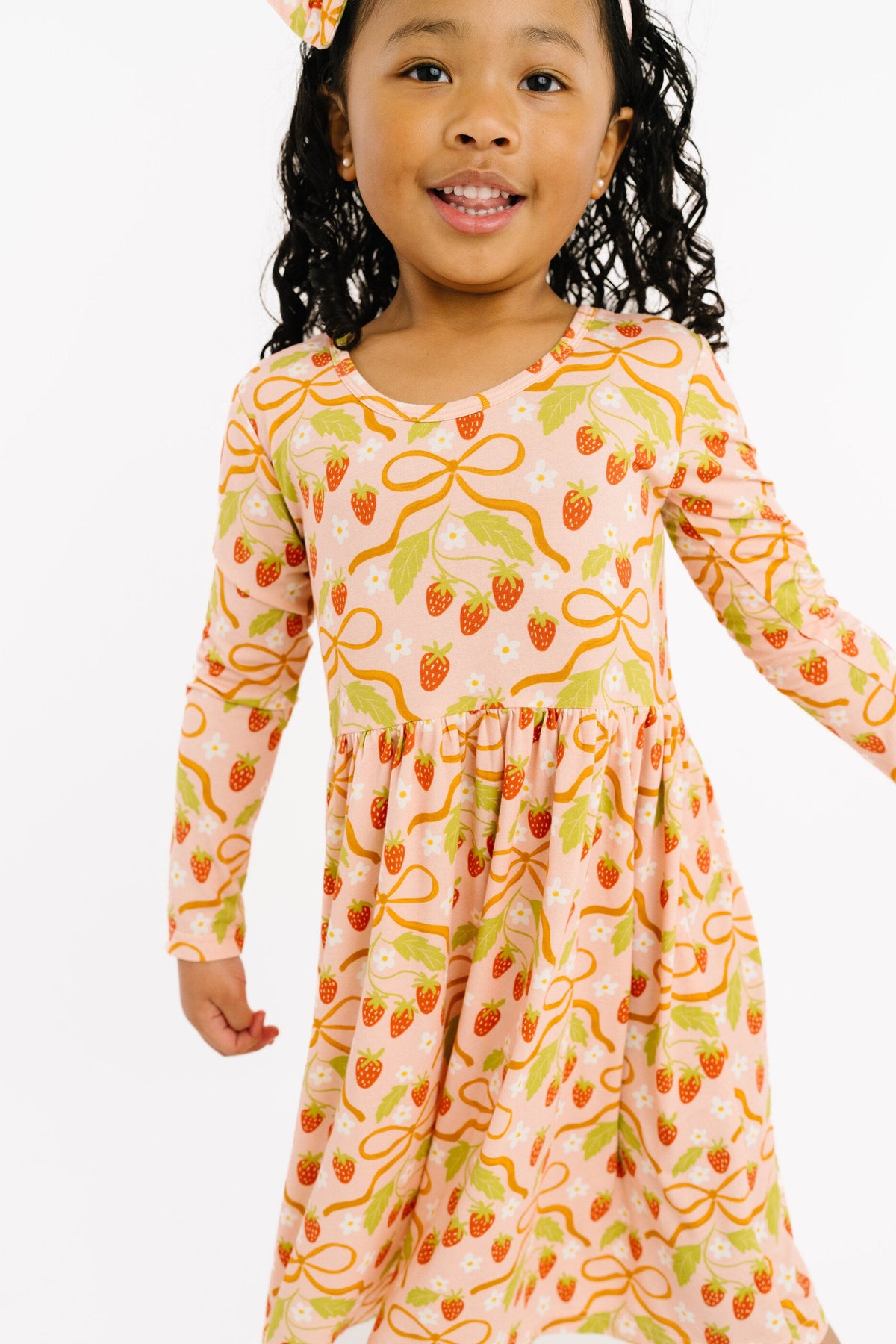 Sweet Strawberry Bamboo Dress