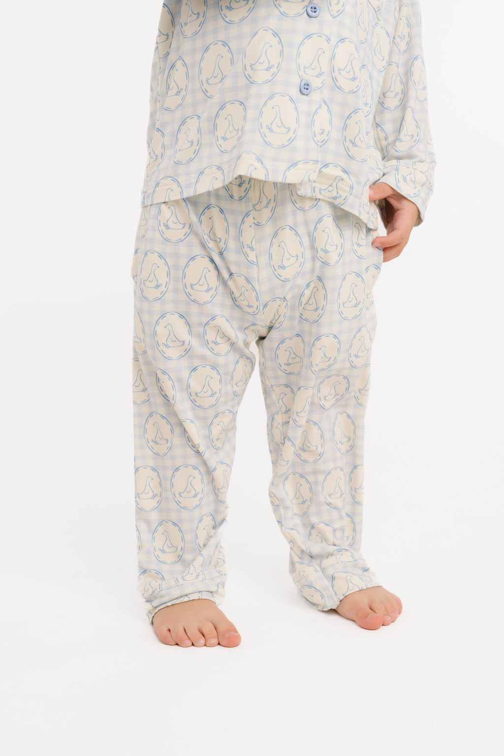 Cottage Goose Button Up Set