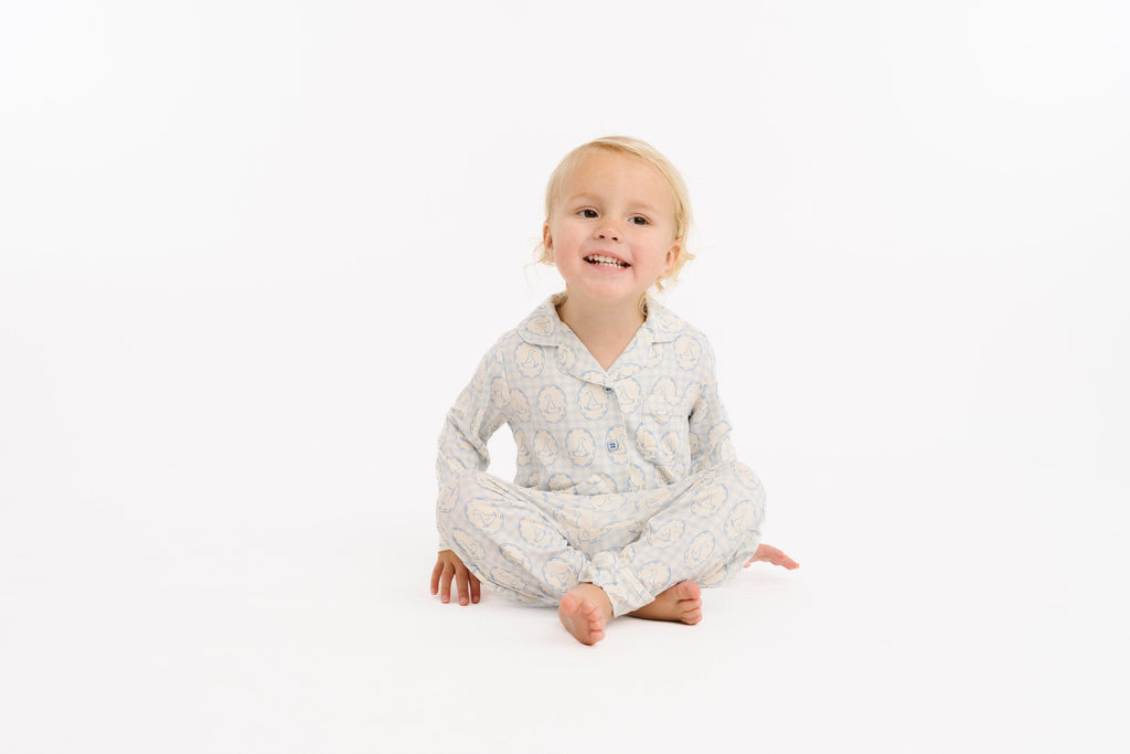 Cottage Goose Button Up Set