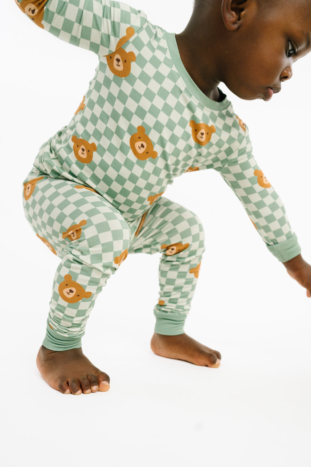 Teddy Bear Bamboo Set