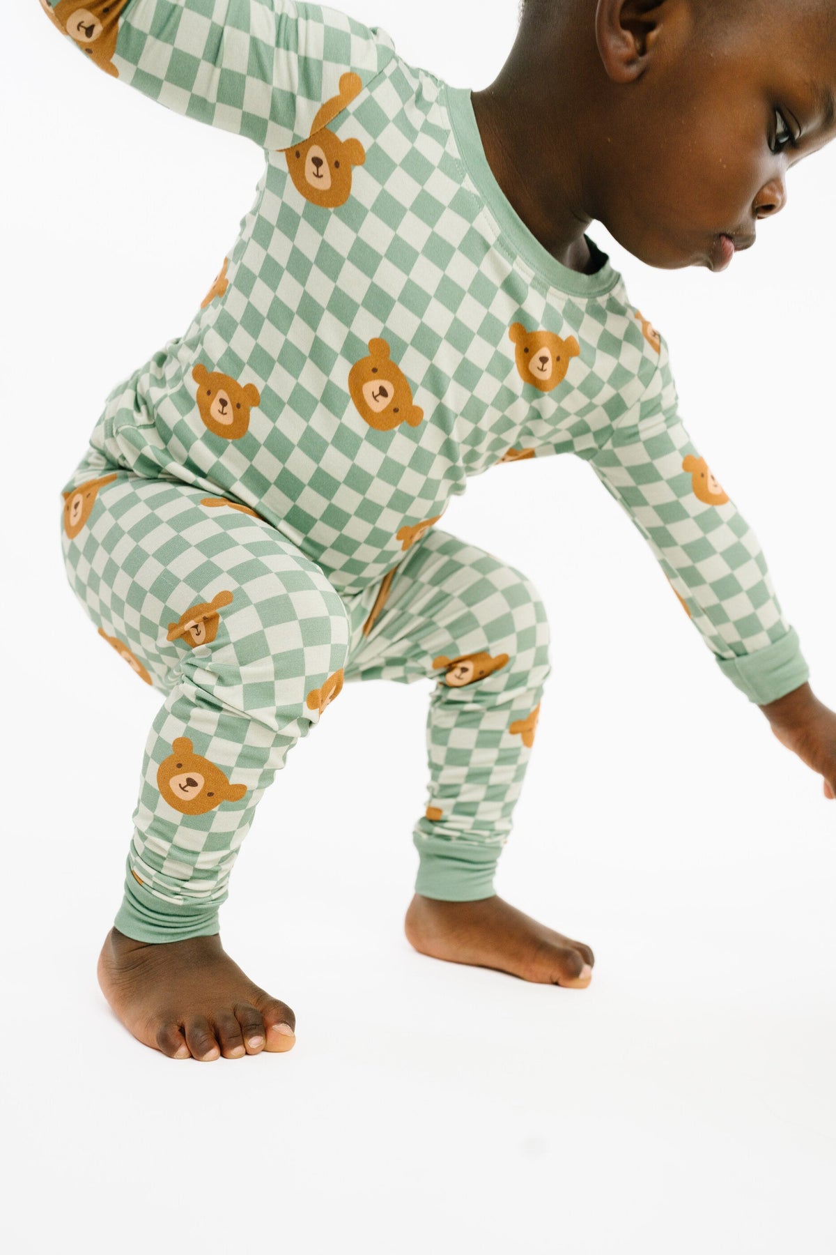 Teddy Bear Bamboo Set