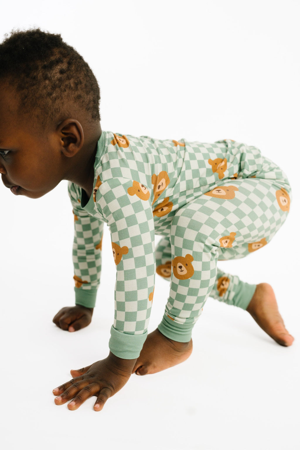 Teddy Bear Bamboo Set