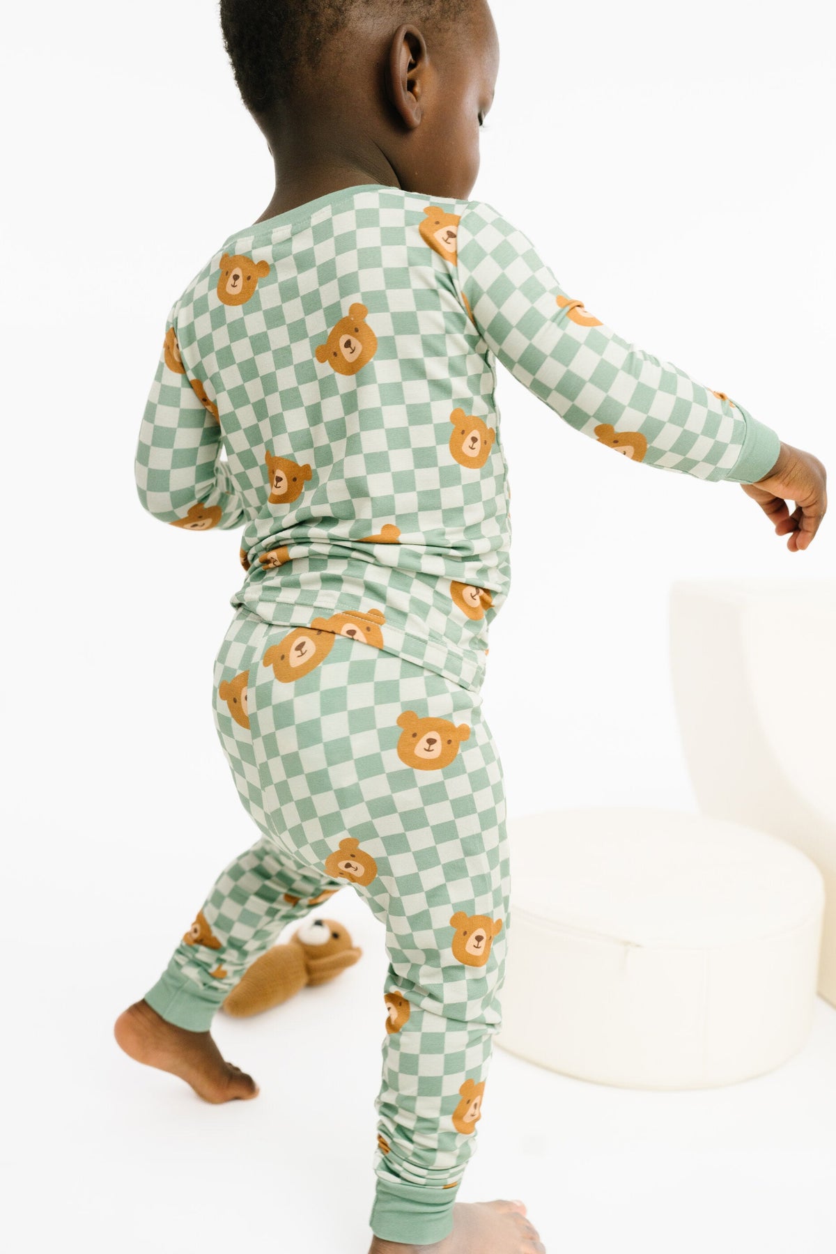 Teddy Bear Bamboo Set