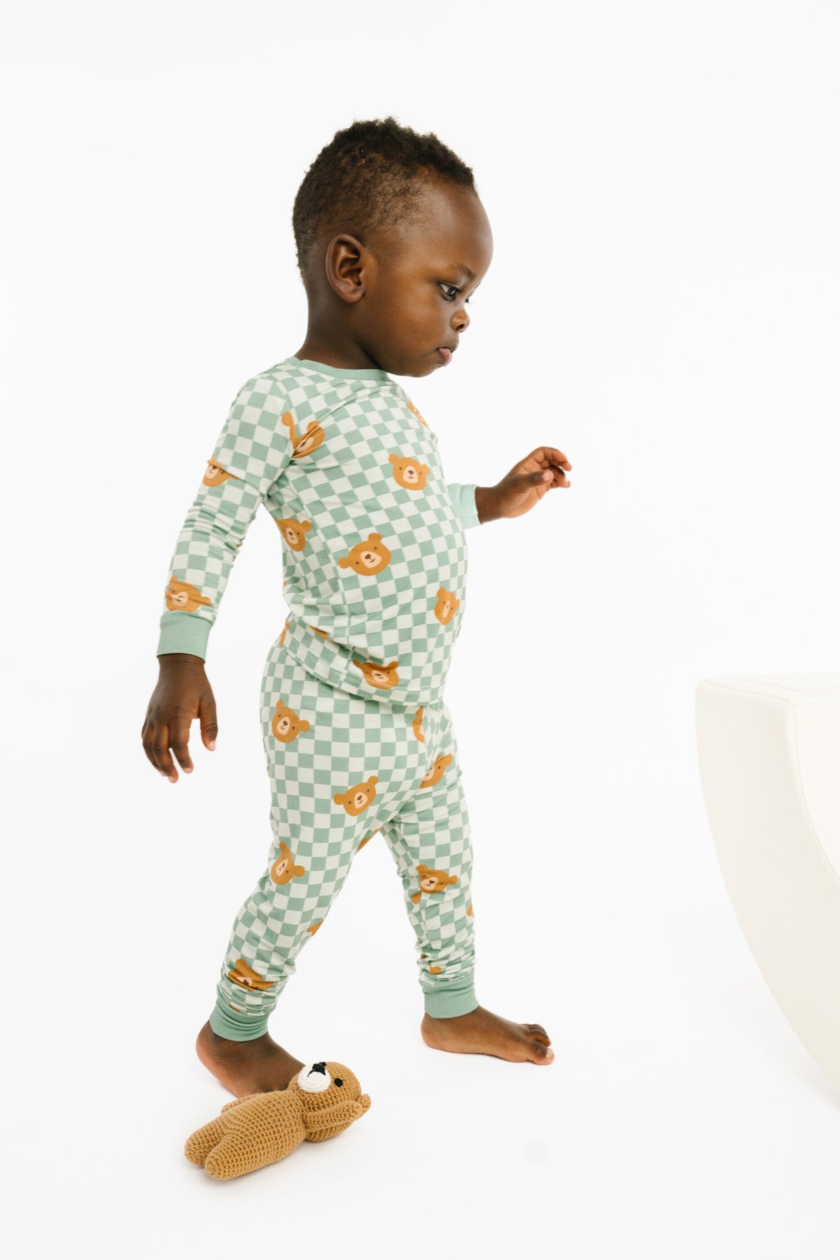 Teddy Bear Bamboo Set