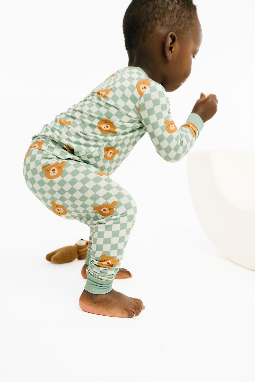 Teddy Bear Bamboo Set
