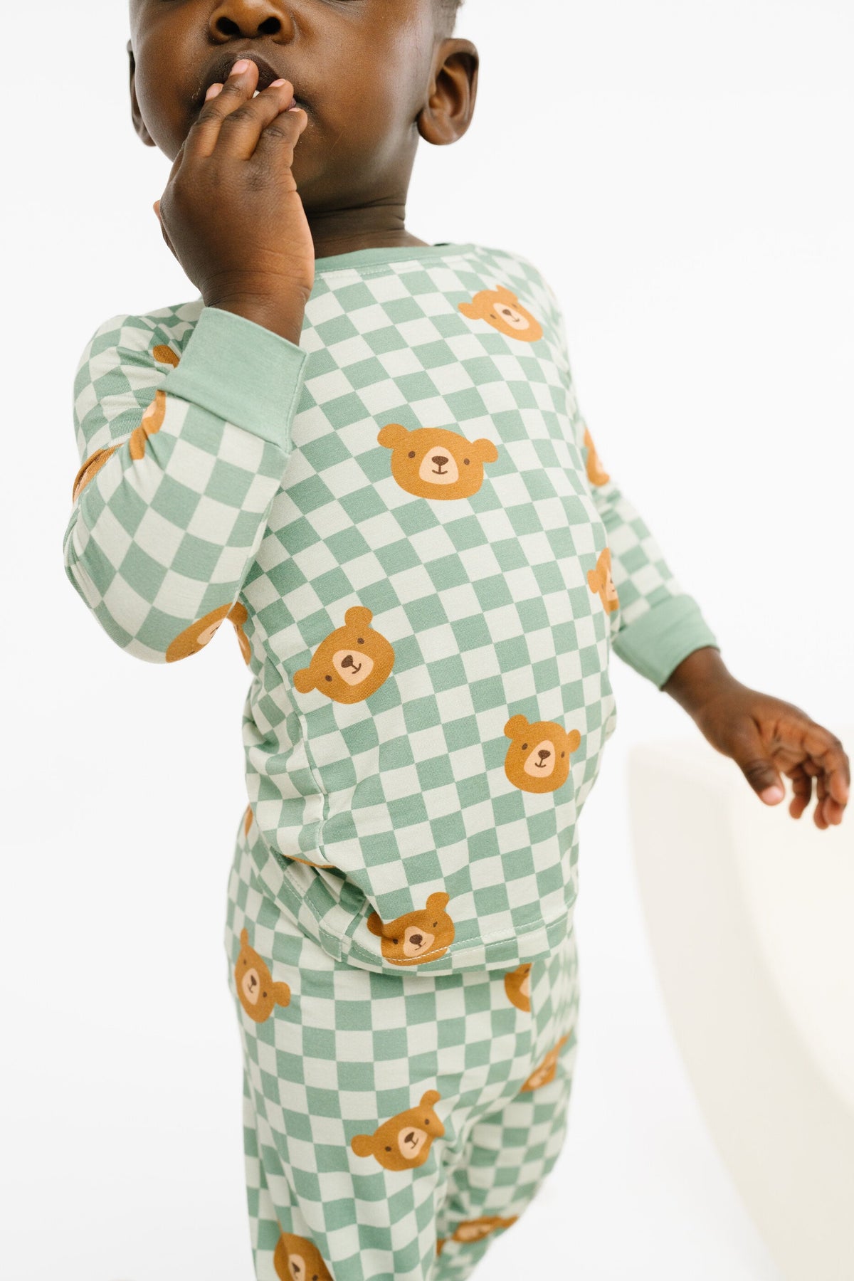 Teddy Bear Bamboo Set