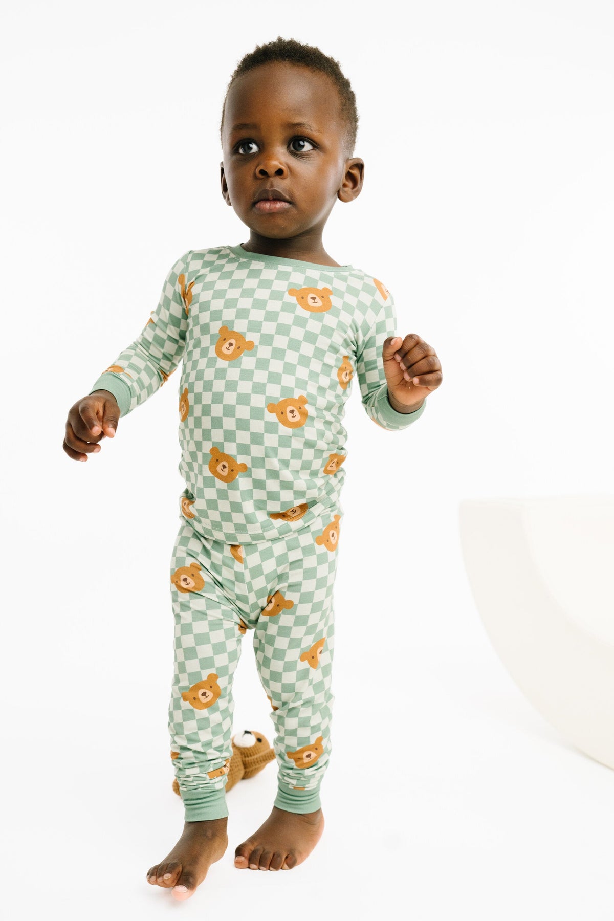 Teddy Bear Bamboo Set