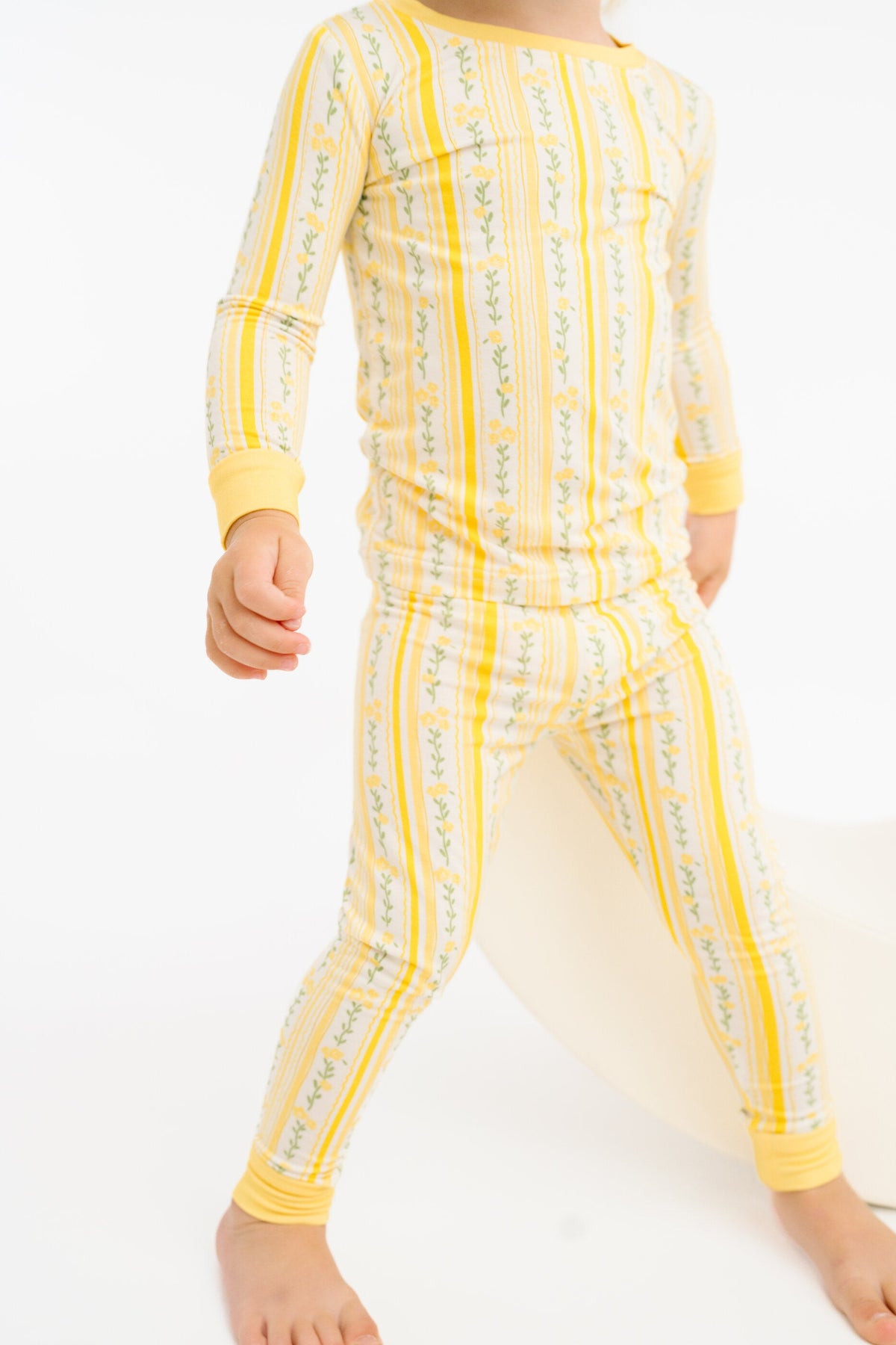 Sunny Meadow Stripe Bamboo Set